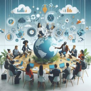 Representative image of diversity, equity, and inclusion in the workplace, illustrating trends and best practices.